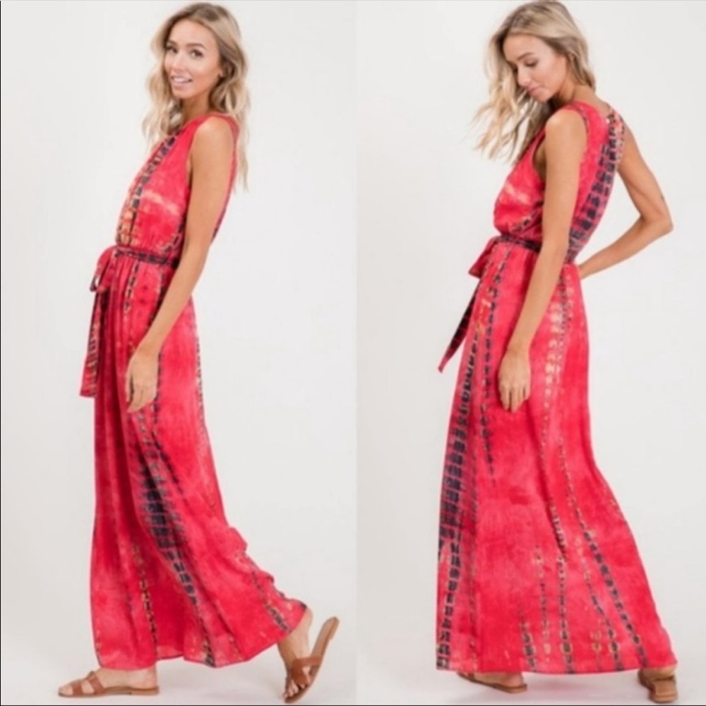 🔥FALL 2020 NEW ARRIVAL🔥Tie Dye Maxi Dress